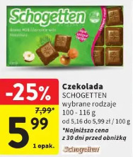 Czekolada SCHOGETTEN