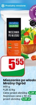Mieszanka po włosku Mrożny Ogród