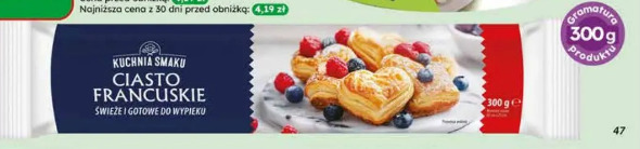 Ciasto francuskie Kuchnia Smaku