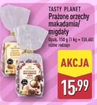 Tasty Planet Prażone orzechy makadamia/migdały