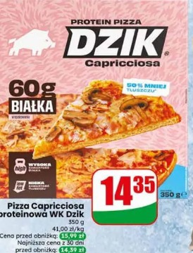 Pizza Capricciosa proteinowa WK Dzik