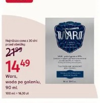 Wars woda po goleniu