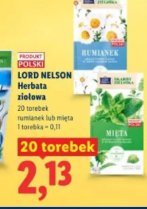 Lord Nelson Herbata ziołowa