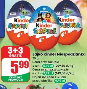Jajko Kinder Niespodzianka
