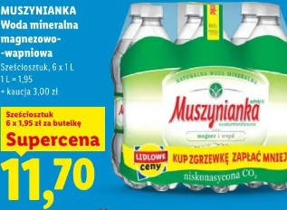 Muszynianka Woda mineralna magnezowo-wapniowa