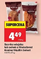 Szynka wiejska lub schab z Mościóbród Kraina Wędlin Select