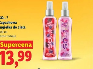 So...? Zapachowa mgiełka do ciała