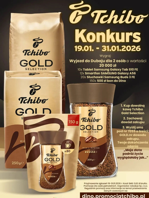 Konkurs Tchibo Gold Selection
