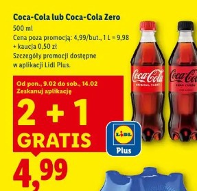 Coca-Cola lub Coca-Cola Zero