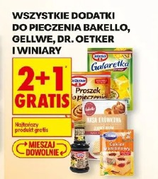 Wszystkie dodatki do pieczenia Bakello, Gellwe, Dr. Oetker i Winiary