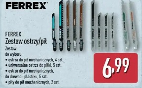Ferrex Zestaw ostrzy/pit