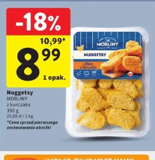 Nuggetsy MORLINY z fileta z kurczaka