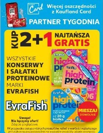 EvraFish Wszystkie konserwy i sałatki proteinowe marki EvraFish