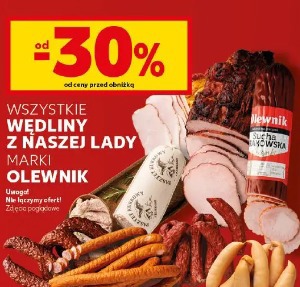 Wszystkie wędliny z naszej lady marki Olewnik