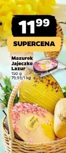Mazurek Jajeczko Lazur