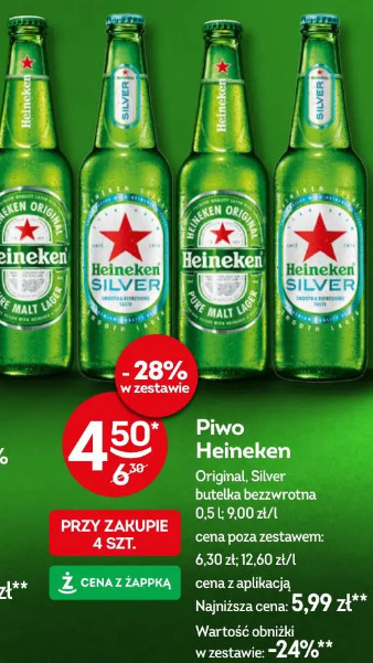 Piwo Heineken
