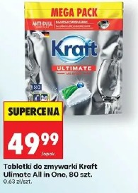 Kraft Ultimate All in One tabletki do zmywarki