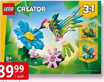 Dzikie zwierzęta: kolorowy koliber 31384 Lego Creator