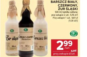 Barszcz biały, czerwony, żur śląski