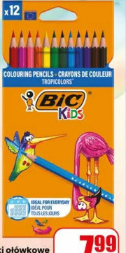 Kredki ołówkowe Tropicolors BIC