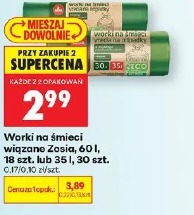 Worki na śmieci wiązane Zosia
