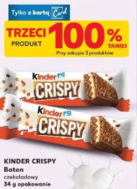Kinder Crispy Baton czekoladowy