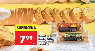 Rolada mix Kavis: mango, pistacja