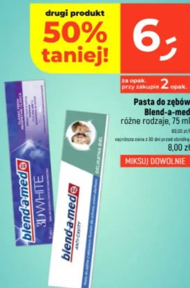 Pasta do zębów Blend-a-med