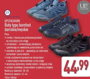 UP2FASHION Buty typu barefoot damskie/męskie