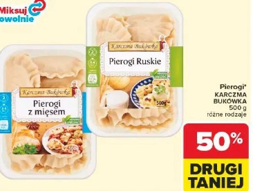 Pierogi z mięsem Karczma Bukówka