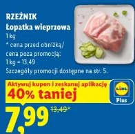 Rzeźnik Łopatka wieprzowa