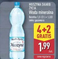 Muszyna Skarb Życia Woda mineralna