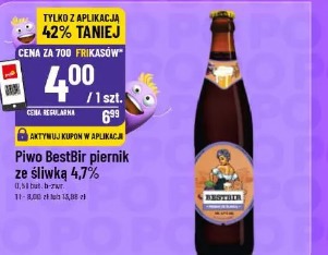Piwo BestBir piernik ze śliwką 4,7%