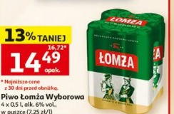 Łomża Wyborowa piwo