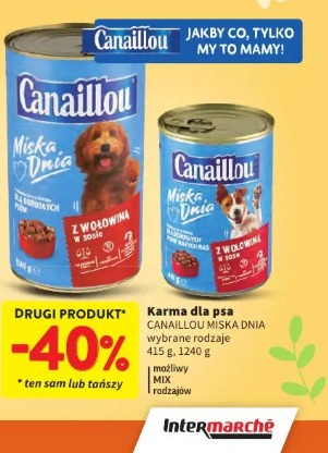 Karma dla psa Canaillou Miska Dnia