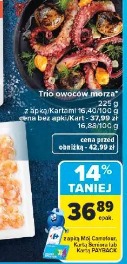 Norso trio owoców morza