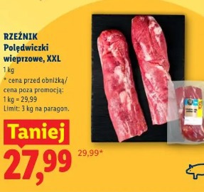 Rzeźnik Polędwiczki wieprzowe, XXL