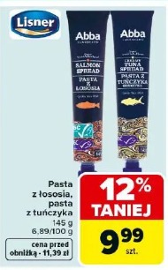 Pasta z łososia, pasta z tuńczyka Abba