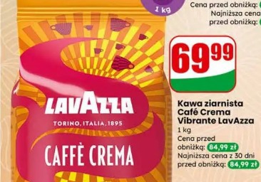 Kawa ziarnista Café Crema Vibrante LavAzza