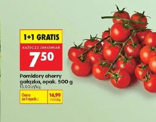 Pomidory cherry gałązka