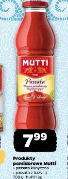 Produkty pomidorowe Mutti passata klasyczna