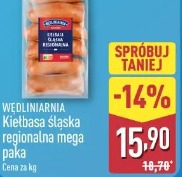 Wędlinarnia Kiełbasa śląska regionalna mega paka