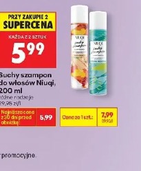 Suchy szampon do włosów Niuqi, 200 ml
