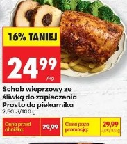 Schab wieprzowy ze śliwką do zapieczenia Prosto do piekarnika