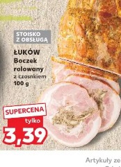 Łuków Boczek rolowany z czosnkiem