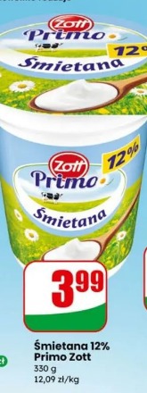 Śmietana 12% Primo Zott