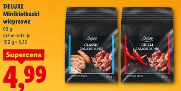 Deluxe Minikiełbaski wieprzowe