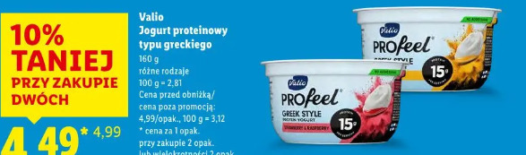 Jogurt proteinowy typu greckiego Valio