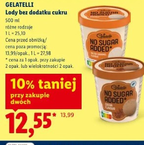 Gelatelli Lody bez dodatku cukru