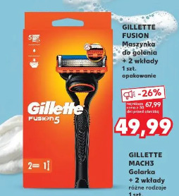 Gillette Fusion maszynka do golenia + 2 wkłady